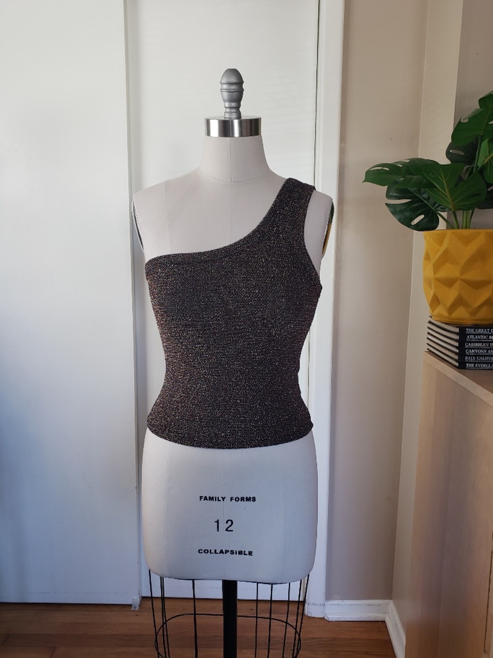 Urban Outfitters Metallic Knit Top Size Medium!